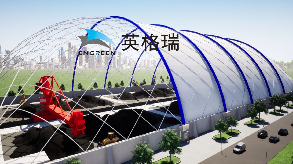 氣膜煤棚的消防系統(tǒng)，對館內(nèi)安全的保障